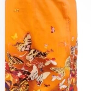 Dana‎ Buchman Vintage butterfly skirt 8